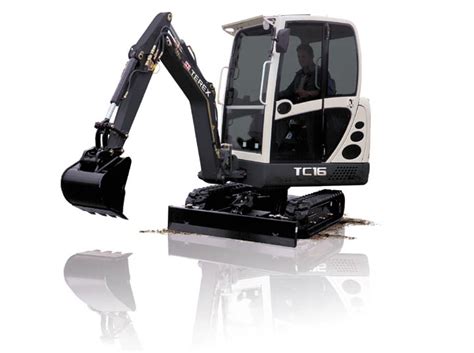 tc16 mini excavator specs|terex tc16 depth chart.